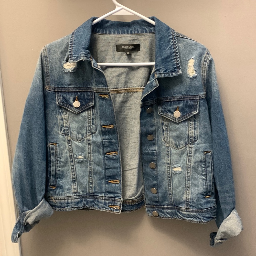 Distressed Jean Jacket